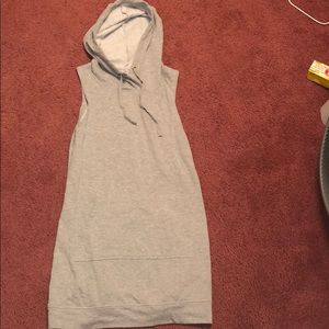 grey hoodie sweater dress